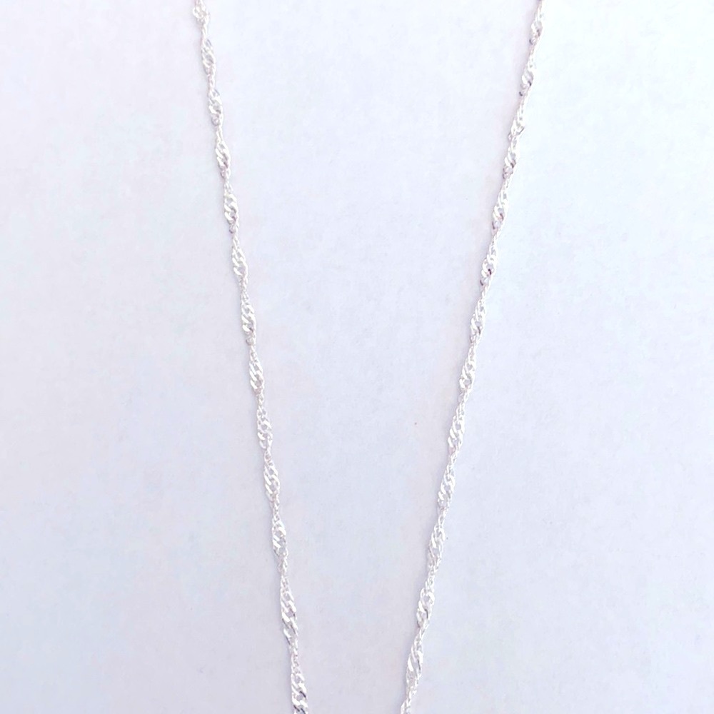 Heat pendant necklace in the colour silver - Picture 4 of 4